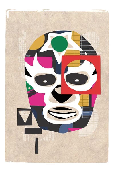 Cut & Paste: Lucha Libre by Rogerio Arruda