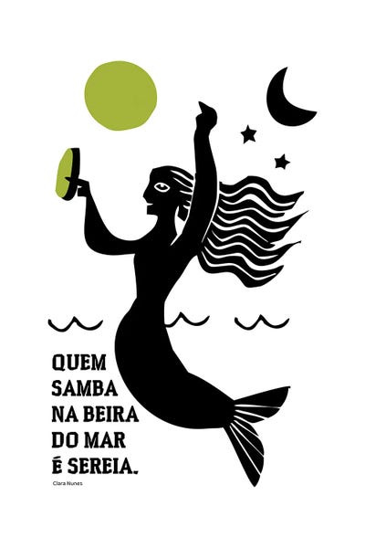 Latin Décor: Mermaid by Rogerio Arruda