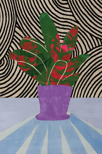 Fine Art Print: Purple Vase by Rogerio Arruda