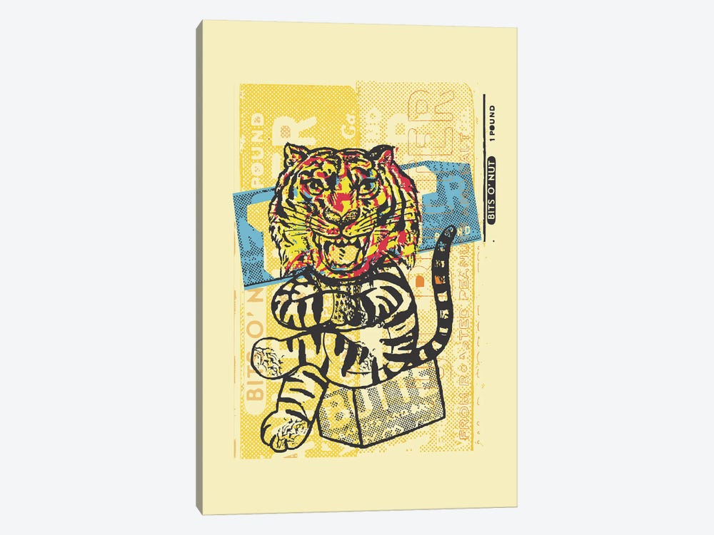 Tiger by Rogerio Arruda 1-piece Art Print