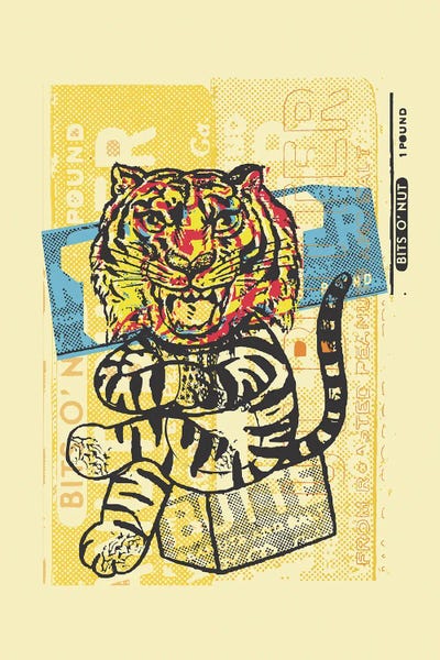 Latin Décor: Tiger by Rogerio Arruda