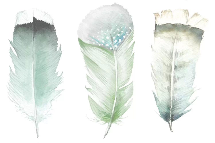 Green Feathers