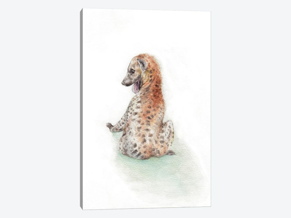 Playful Hyena by Wandering Laur 1-piece Art Print