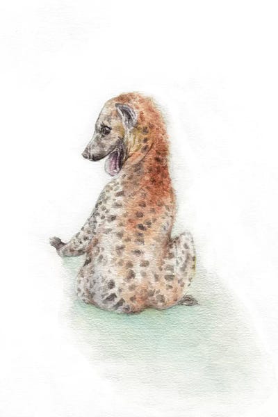 Wandering Laur: Playful Hyena by Wandering Laur