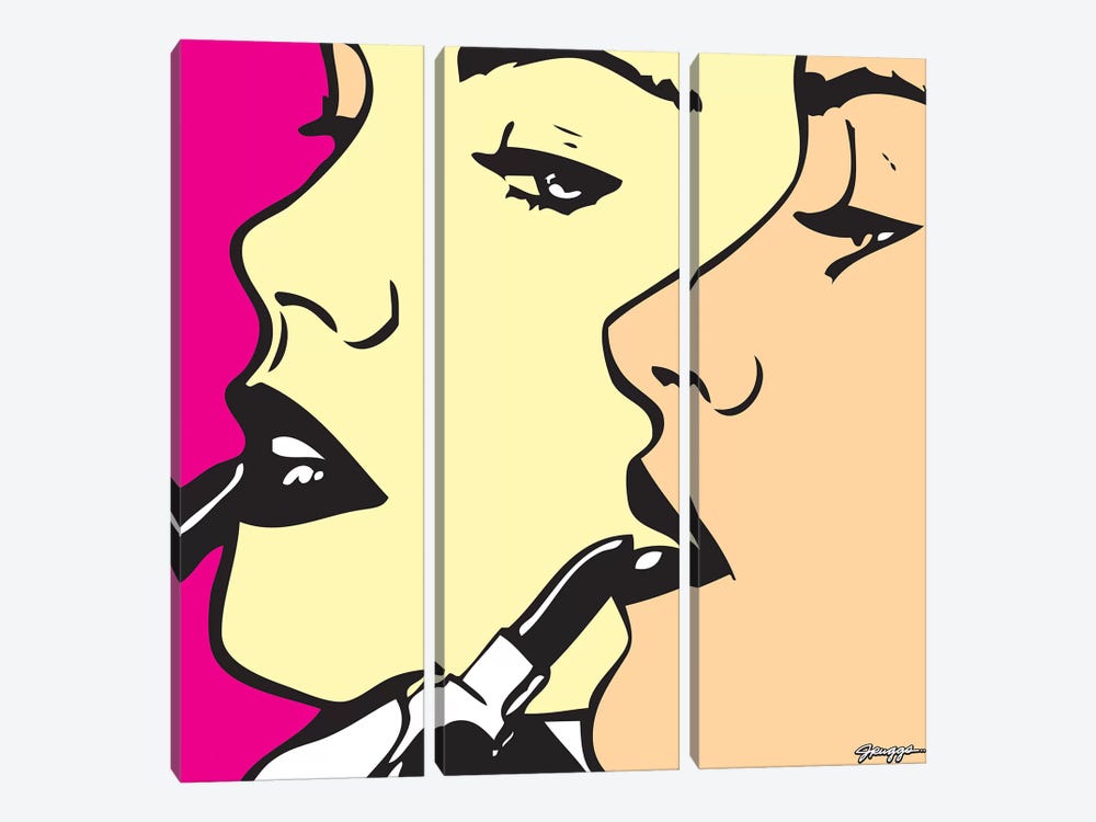 Girls I by JRuggs 3-piece Canvas Art Print
