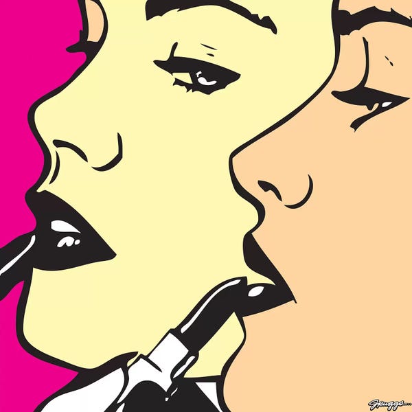 Similar To Roy Lichtenstein: Girls I by JRuggs