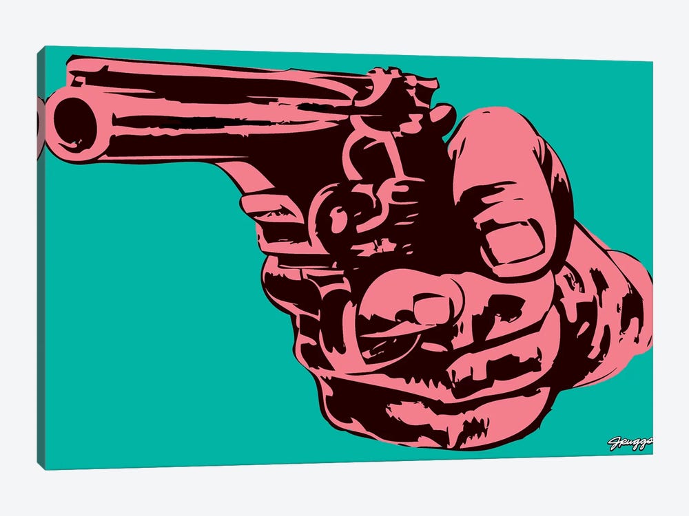 Gun I by JRuggs 1-piece Canvas Wall Art