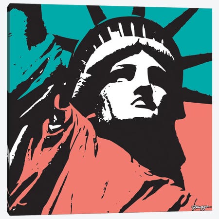 Liberty I Canvas Print #RGG17} by JRuggs Canvas Print