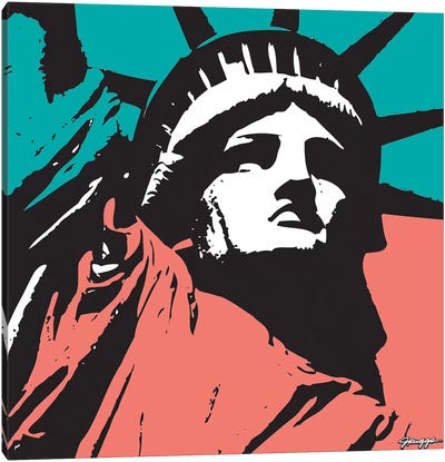 Liberty I Canvas Art Print - Jruggs