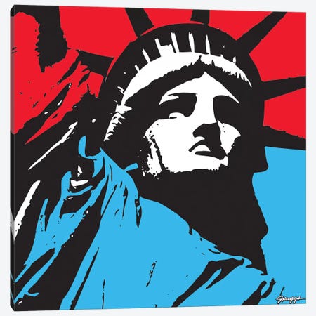 Liberty II Canvas Print #RGG18} by JRuggs Canvas Art