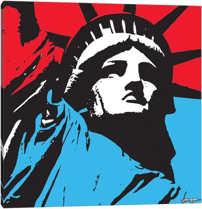 Liberty II Canvas Art Print - Jruggs