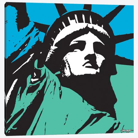 Liberty III Canvas Print #RGG19} by JRuggs Canvas Wall Art