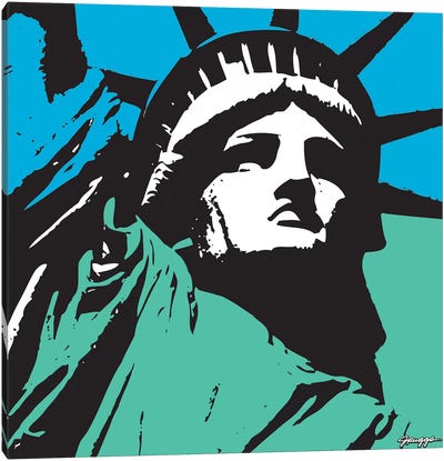 Liberty III Canvas Art Print - Jruggs