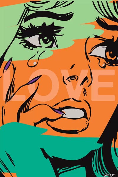 Similar To Roy Lichtenstein: Love II by JRuggs