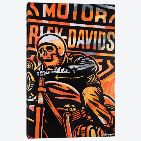 Motor Canvas Print #RGG25} by JRuggs Canvas Art