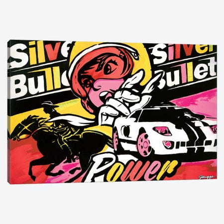 Silver Bullet II Canvas Print #RGG34} by JRuggs Canvas Print