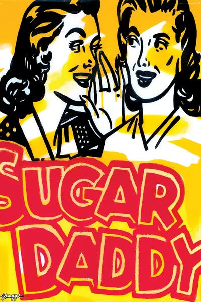 Vintage Kitchen Posters: Sugar Daddy by JRuggs