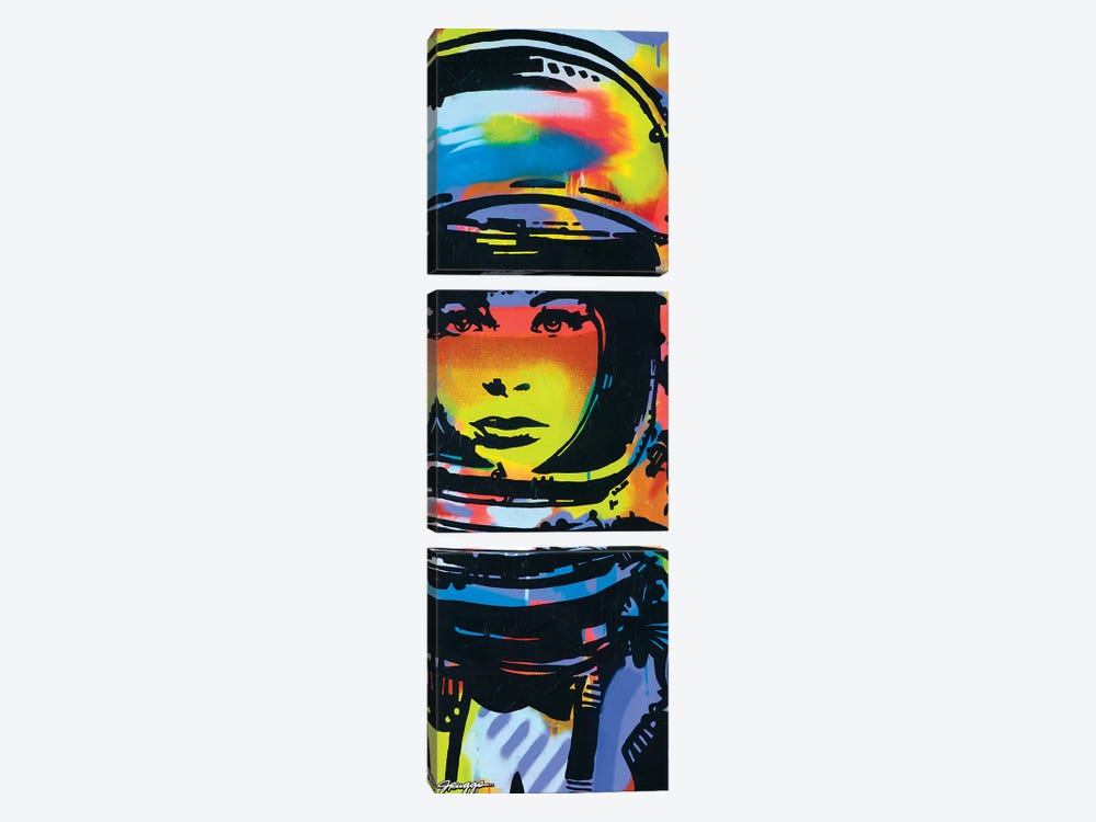 Astronaut II 3-piece Canvas Art