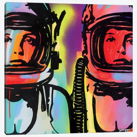 Astronauts Canvas Print #RGG4} by JRuggs Canvas Art