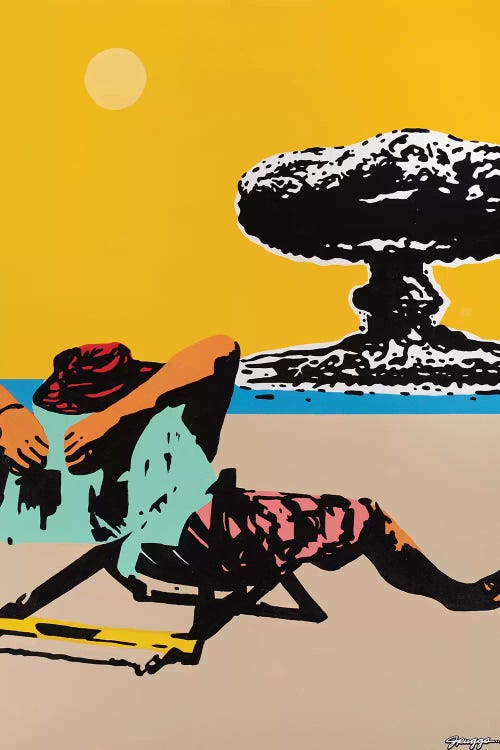 Beach Bomb by JRuggs wall art