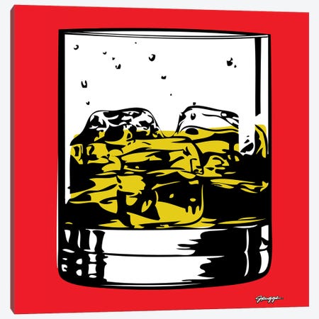 Cocktail I Canvas Print #RGG7} by JRuggs Canvas Wall Art
