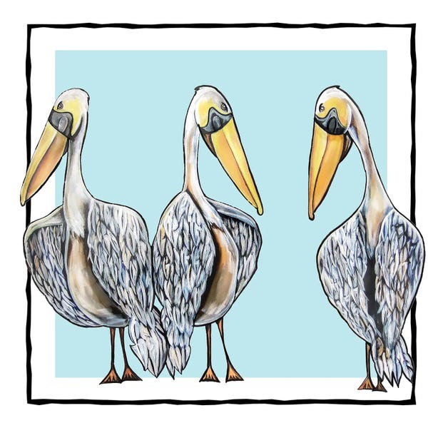 MC Romaguera: Pelican Blue by MC Romaguera
