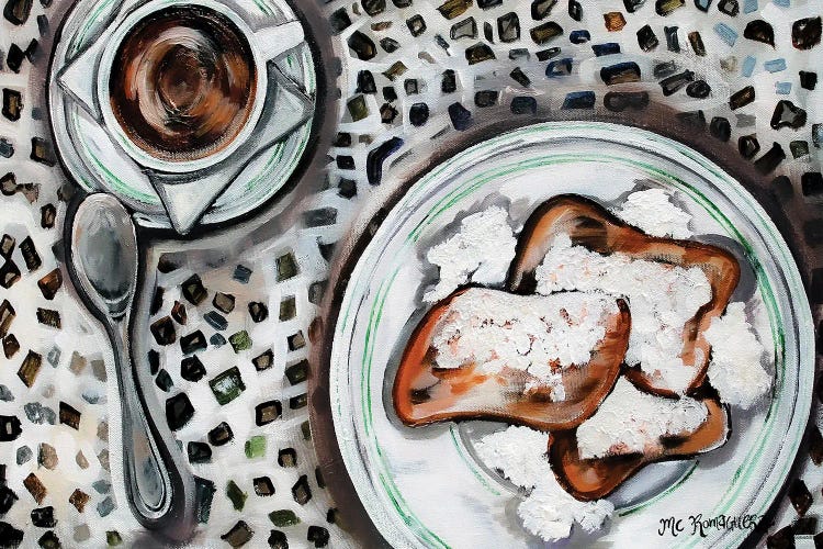 Beignets by MC Romaguera wall art