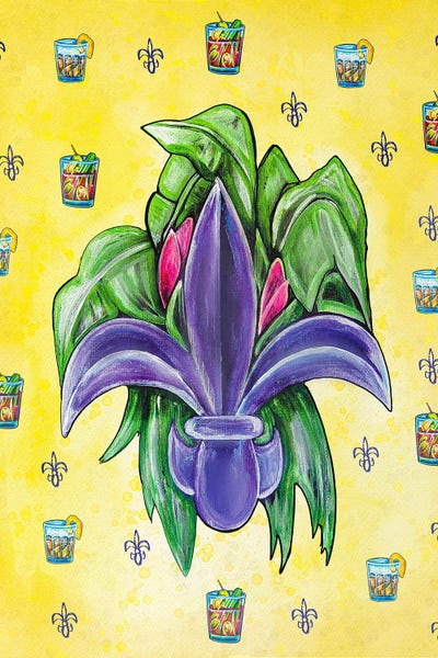 New Orleans: Nola Favorites, Fleur De Lis And Cocktails by MC Romaguera