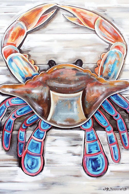 Crab On The Plank