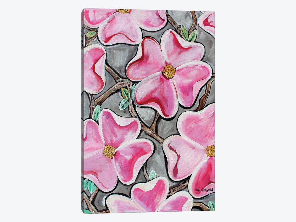 Dogwoods In Bloom by MC Romaguera 1-piece Canvas Artwork