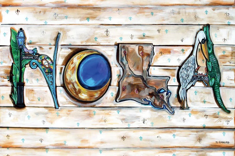 Naturally Nawlins by MC Romaguera wall art