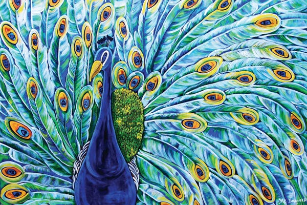 Peacocks: Royal Peacock by MC Romaguera