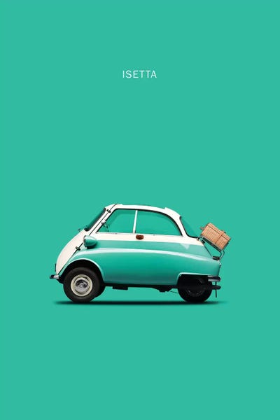 Mark Rogan: BMW Isetta 300 (Teal) by Mark Rogan