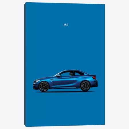 BMW M2 Canvas Print #RGN106} by Mark Rogan Canvas Artwork
