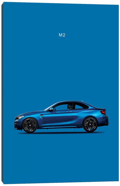 BMW M2 Canvas Art Print - Mark Rogan