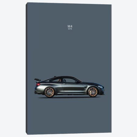 BMW M4 GTS Canvas Print #RGN109} by Mark Rogan Art Print
