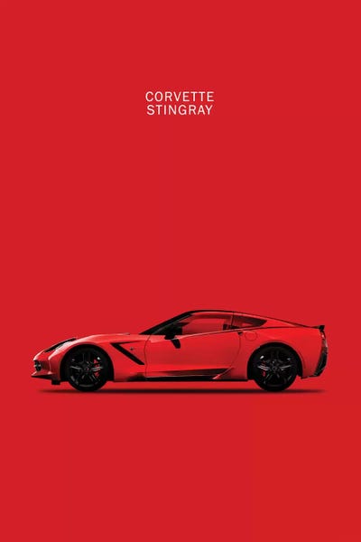 Chevrolet: Chevrolet Corvette Stingray (Red) by Mark Rogan