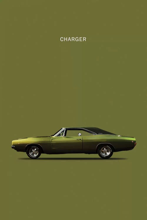 Dodge Charger by Mark Rogan wall art