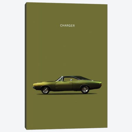 Dodge Charger Canvas Print #RGN122} by Mark Rogan Canvas Print