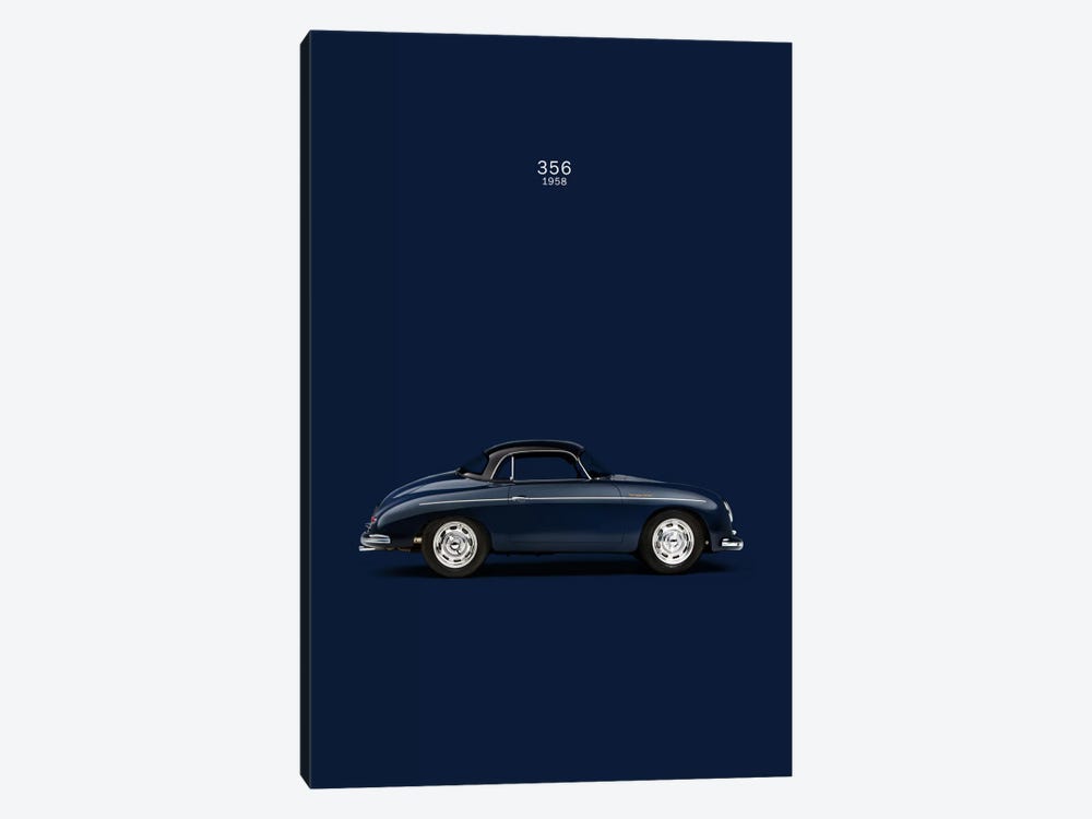 1958 Porsche 356 by Mark Rogan 1-piece Art Print