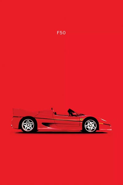 Mark Rogan: Ferrari F50 by Mark Rogan