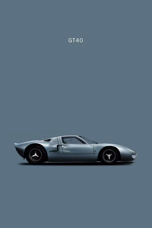 Ford GT40 by Mark Rogan wall art
