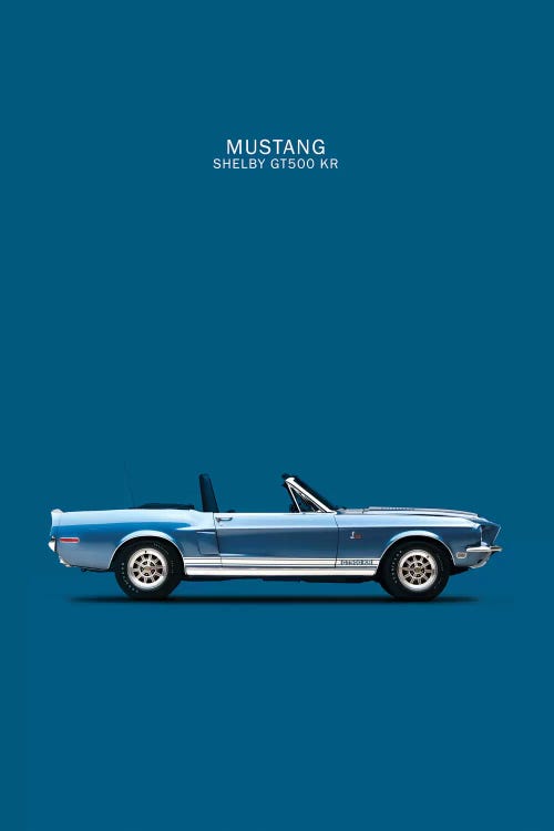 Ford Mustang Shelby GT500-KR by Mark Rogan wall art