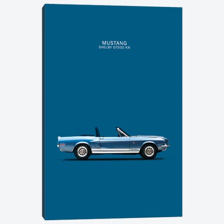 Ford Mustang Shelby GT500-KR Canvas Print #RGN145} by Mark Rogan Canvas Art