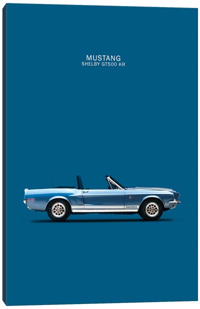 Ford Mustang Shelby GT500-KR Canvas Art Print - Ford