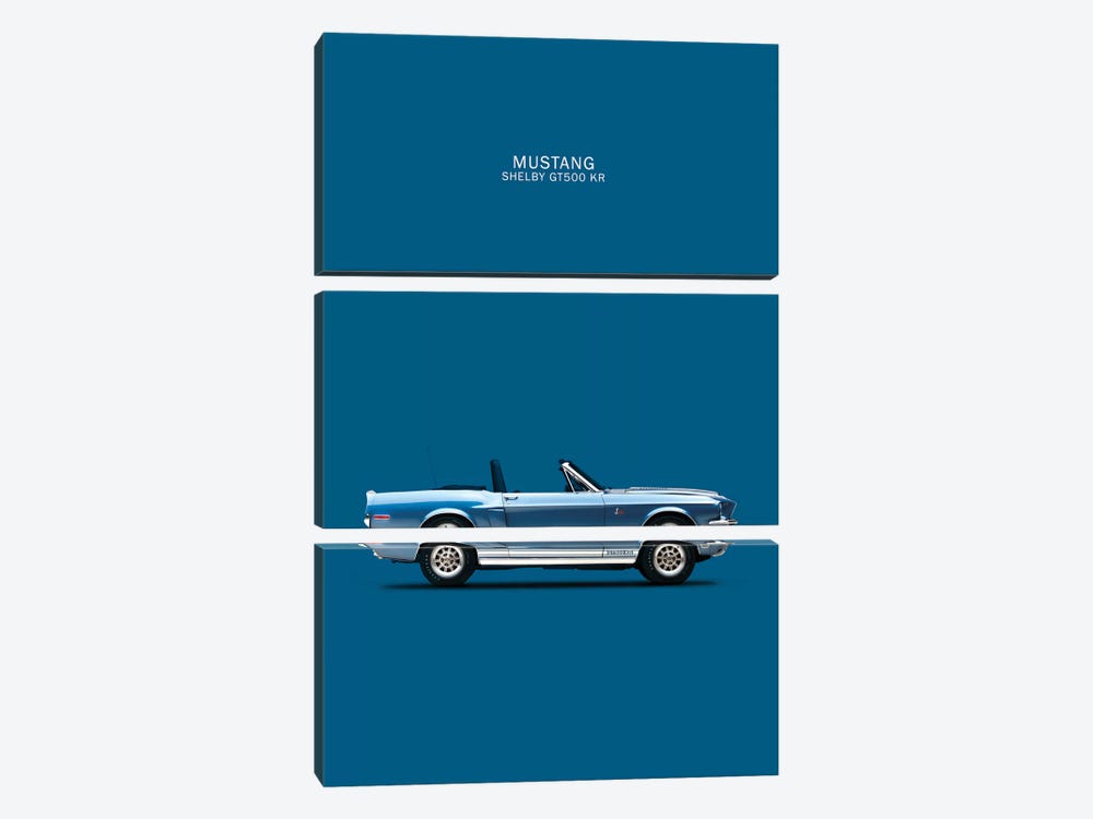 Ford Mustang Shelby GT500-KR by Mark Rogan 3-piece Art Print