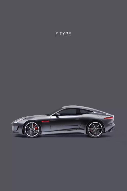 Jaguar F-TYPE by Mark Rogan wall art