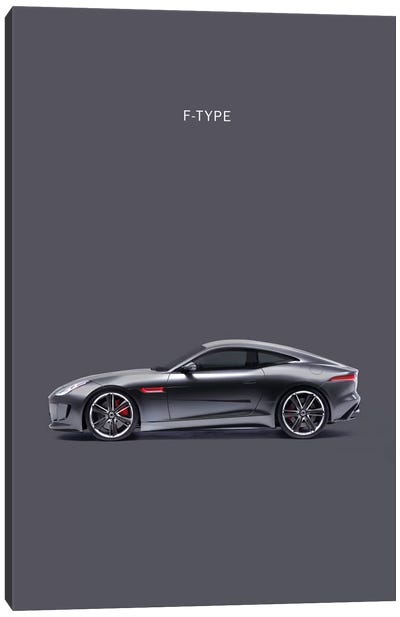 Jaguar F-TYPE Canvas Art Print - Cars By Brand