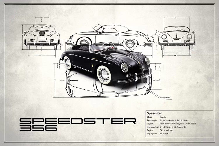 1959 Porsche 356 Speedster (Vintage Silver)