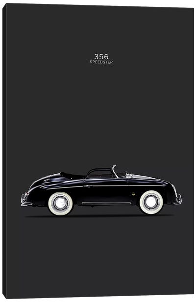 Porsche 356 Speedster Canvas Art Print - Porsche